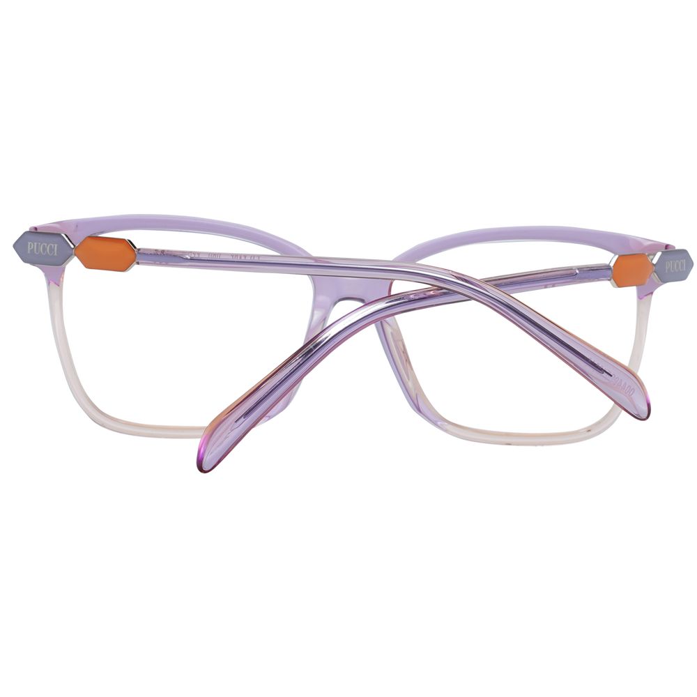 Purple Women Glasses Frame Emilio Pucci