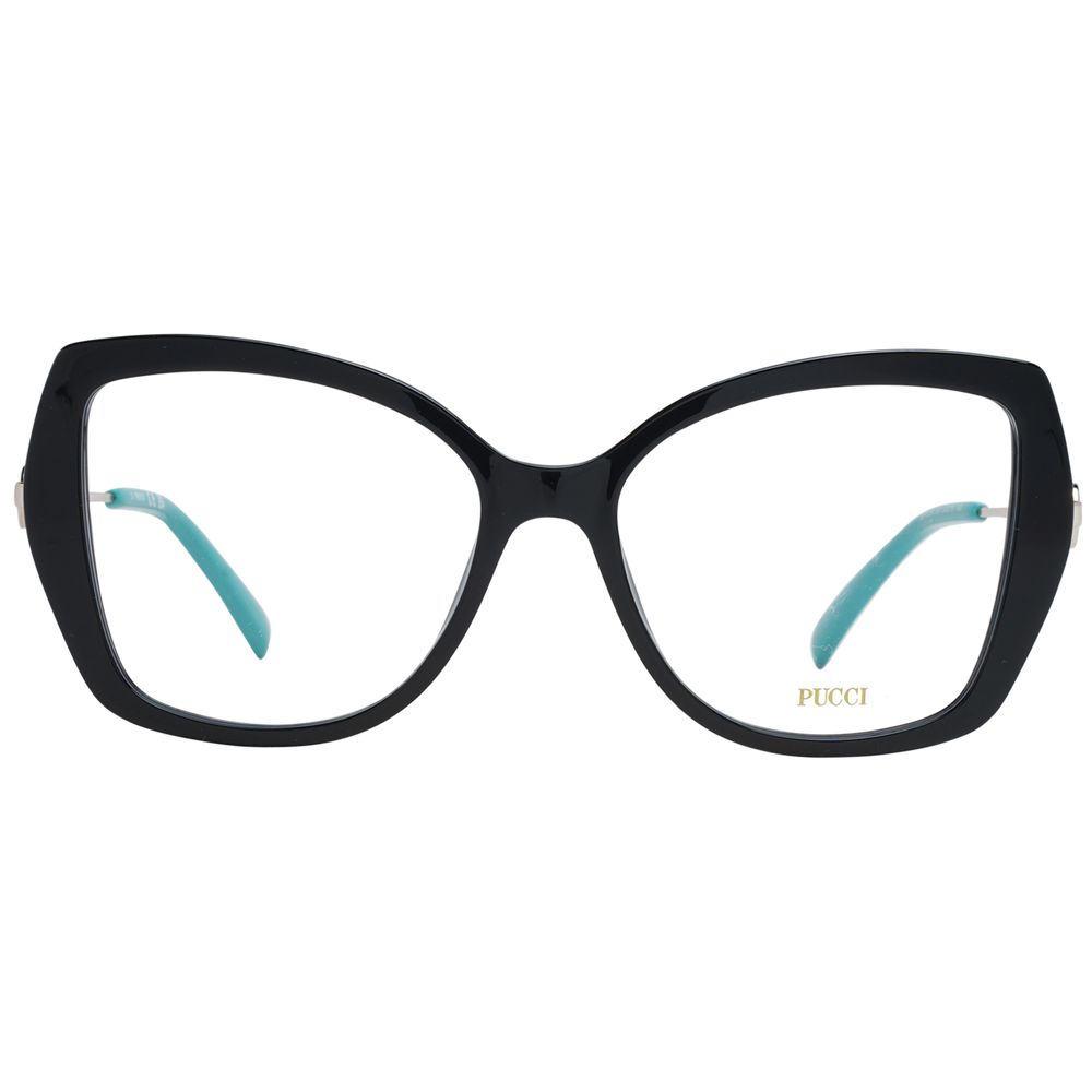 Black Women Glasses Frame Emilio Pucci