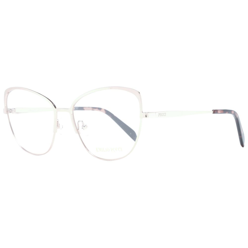 Rose Gold Women Glasses Frame Emilio Pucci