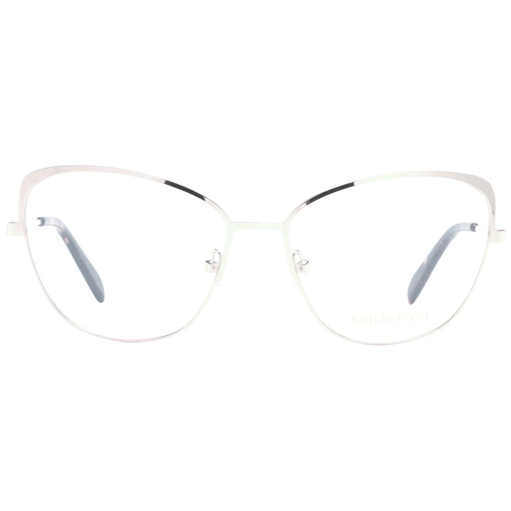 Rose Gold Women Glasses Frame Emilio Pucci