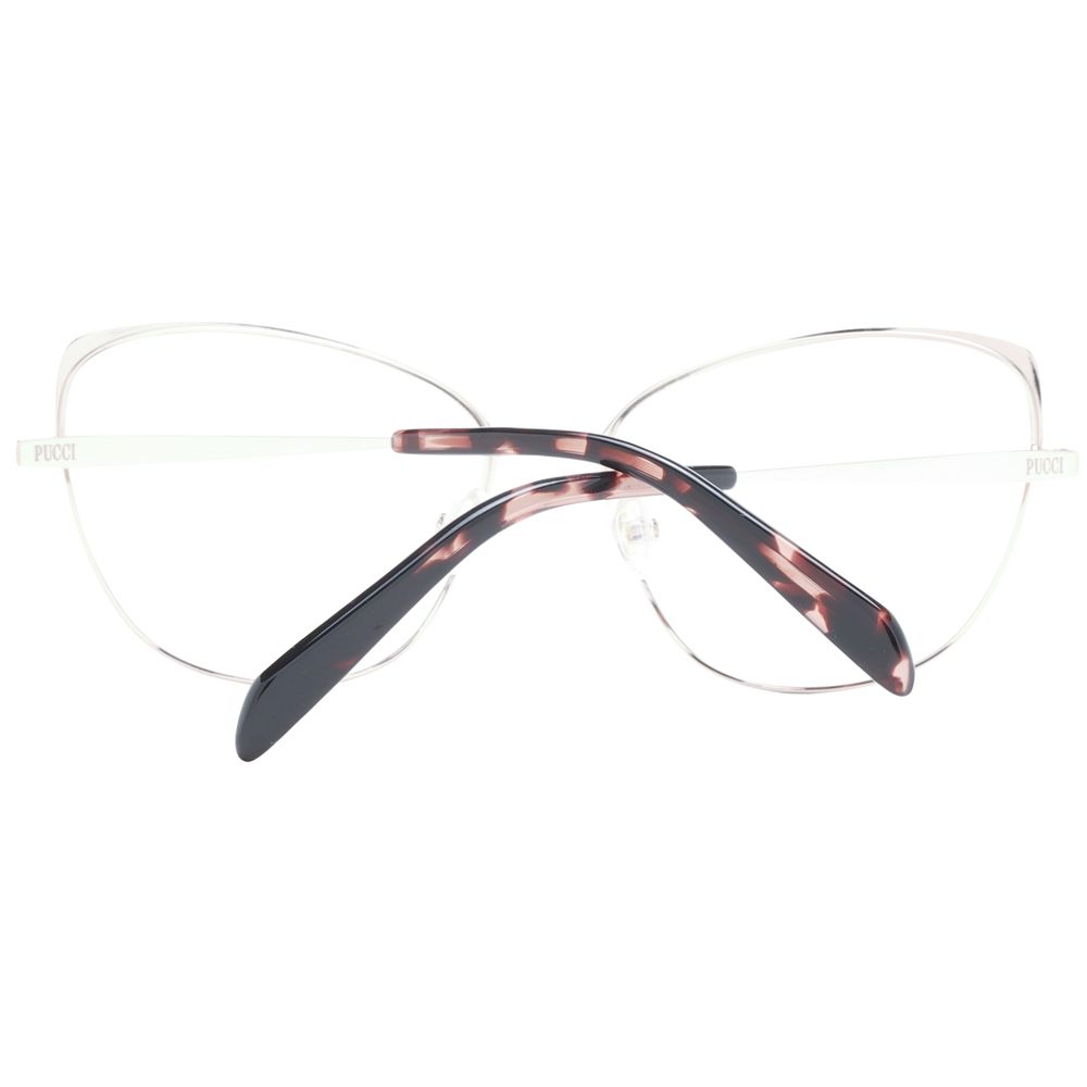 Rose Gold Women Glasses Frame Emilio Pucci