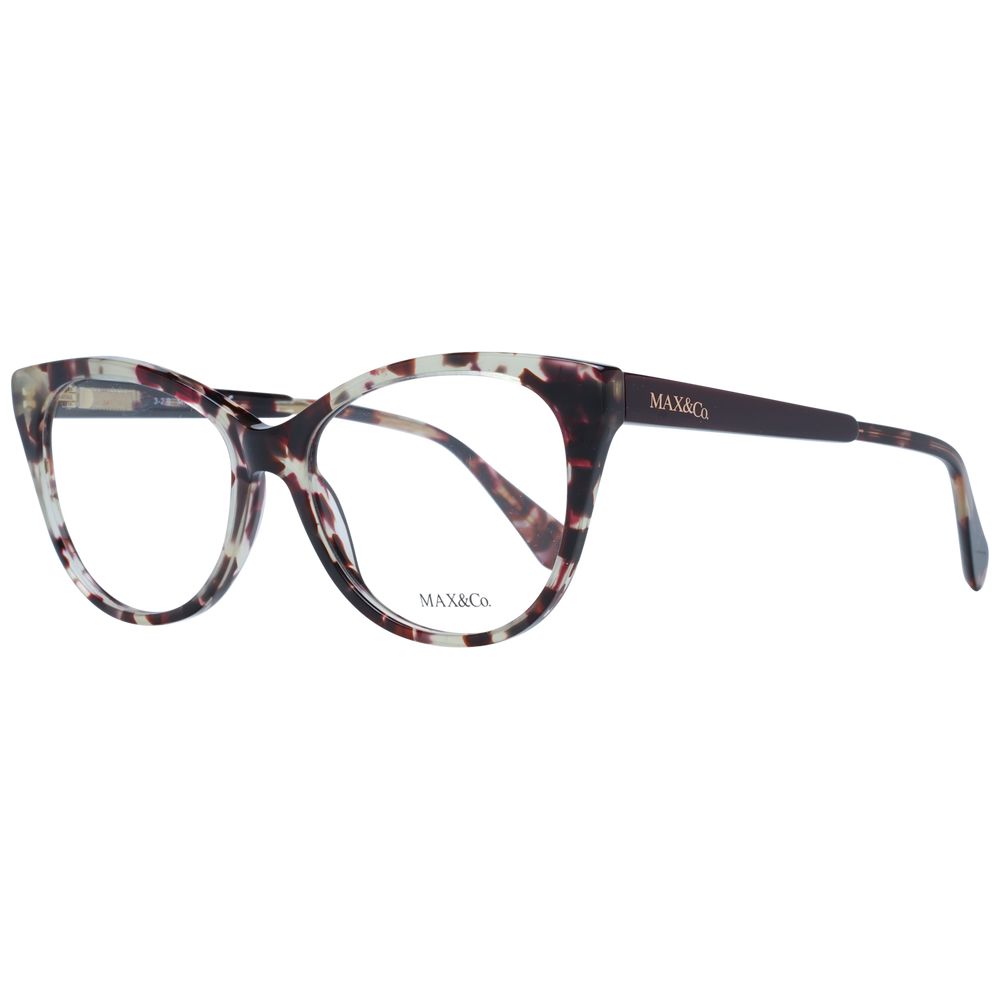 Brown Women Glasses Frame Max & Co