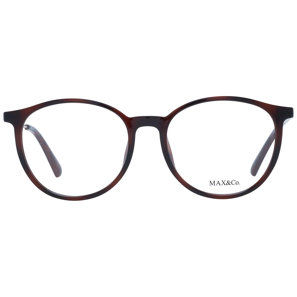 Brown Women Glasses Frame Max & Co