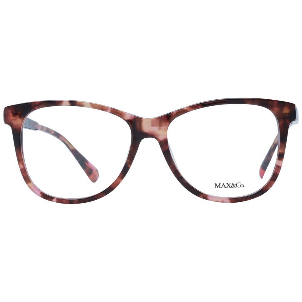 Brown Women Glasses Frame Max & Co