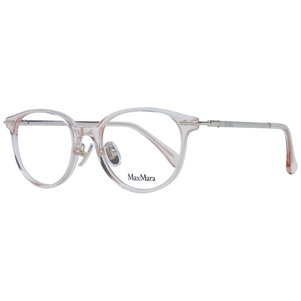 Pink Women Glasses Frame Max Mara