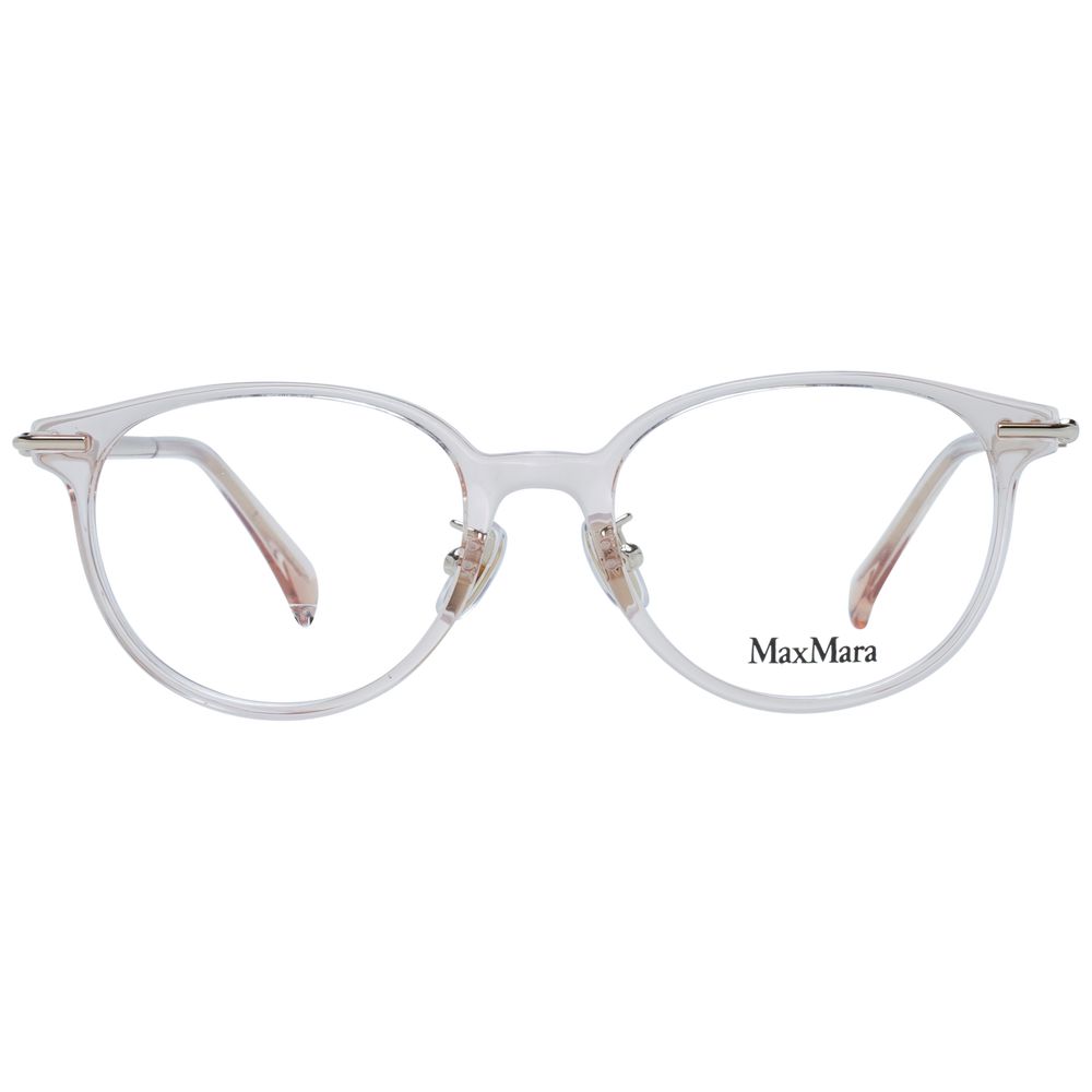 Pink Women Glasses Frame Max Mara