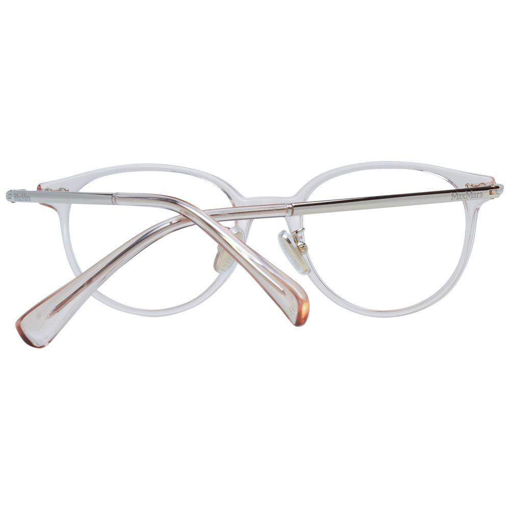 Pink Women Glasses Frame Max Mara