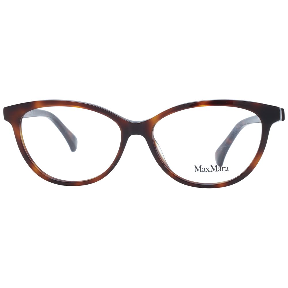 Brown Women Glasses Frame Max Mara