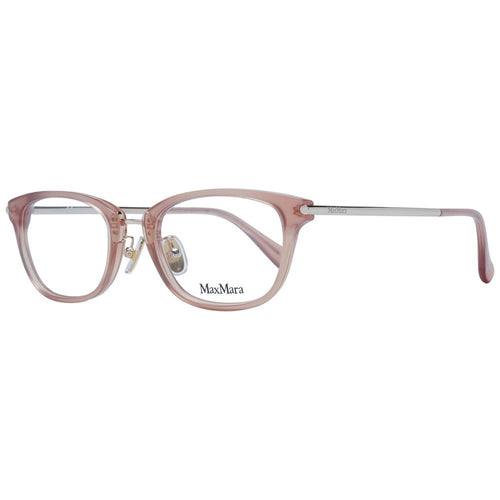Beige Women Glasses Frame Max Mara
