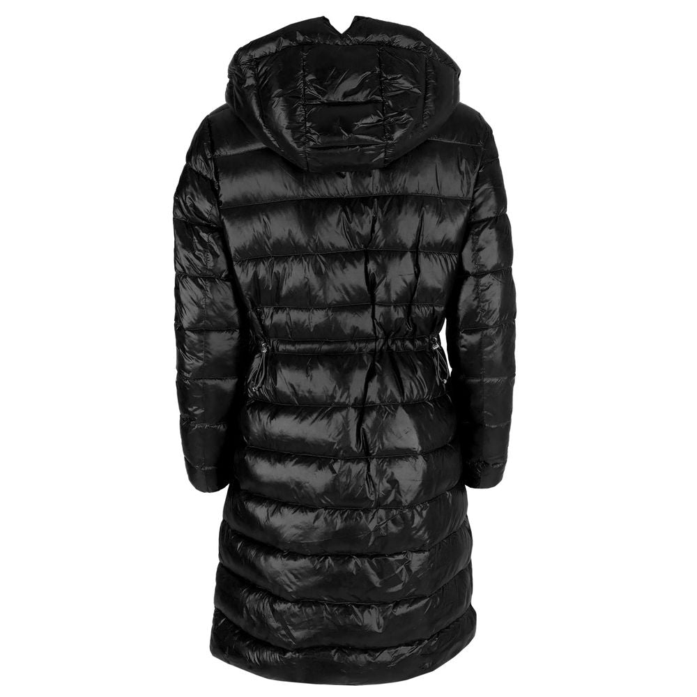 Black Polyamide Women's Jacket Yes Zee