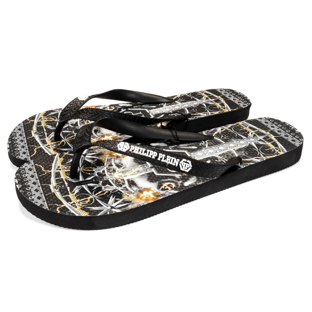 Multicolor Polyester Women's Sandal Philipp Plein