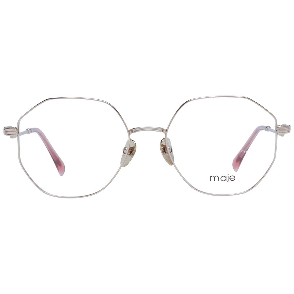 Gold Women Glasses Frame Maje