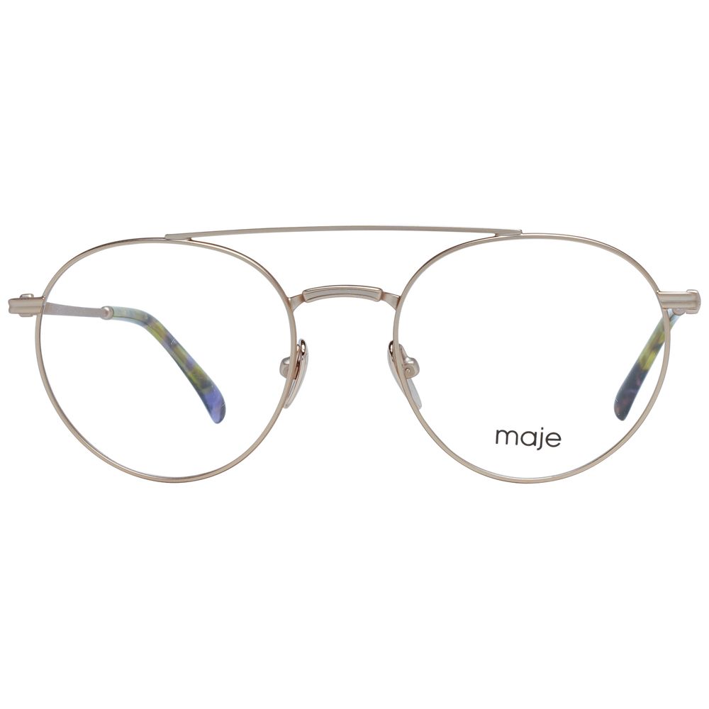 Gold Women Glasses Frame Maje