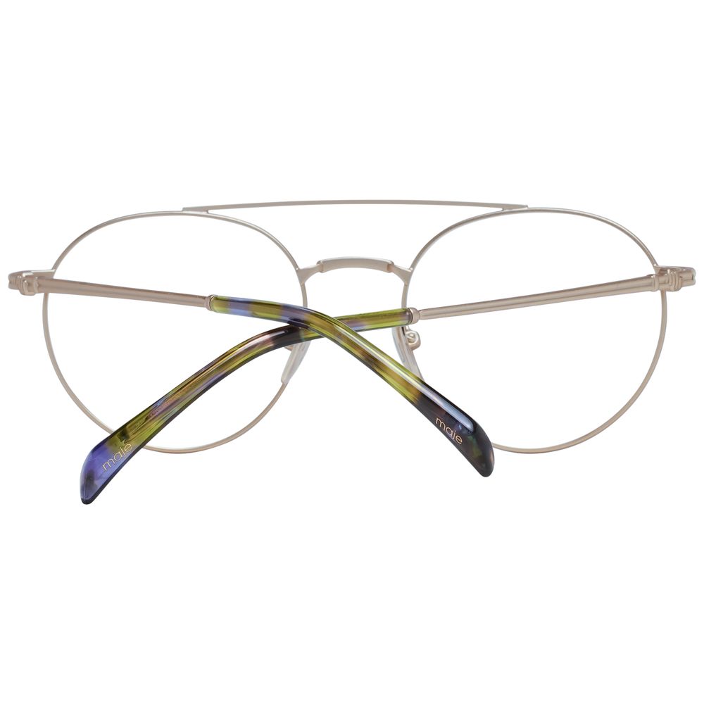 Gold Women Glasses Frame Maje