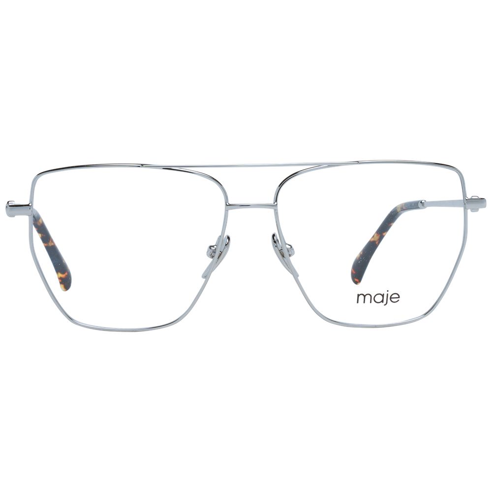 Silver Women Glasses Frame Maje