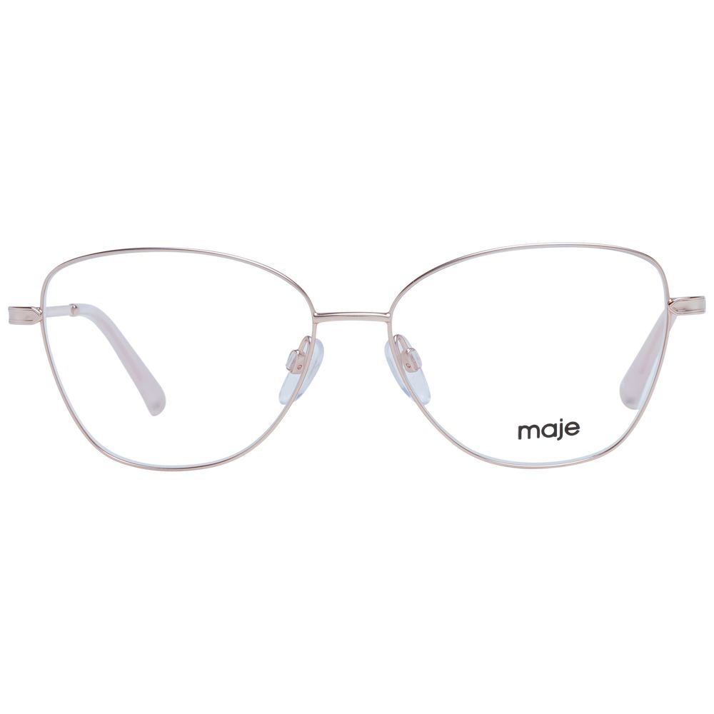 Rose Gold Women Glasses Frame Maje