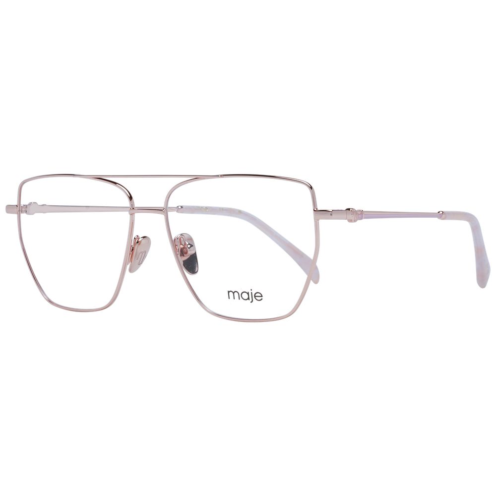 Rose Gold Women Glasses Frame Maje