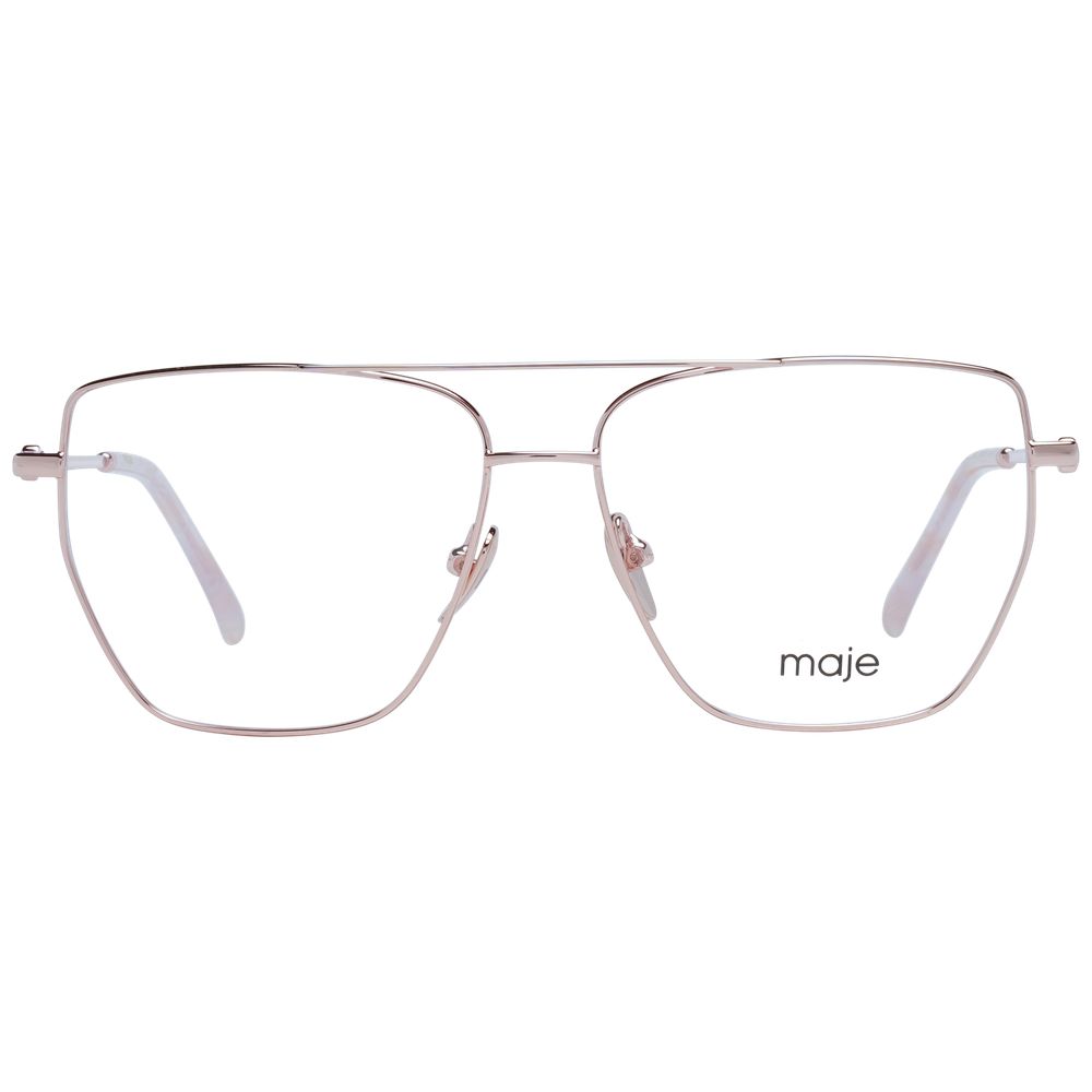 Rose Gold Women Glasses Frame Maje