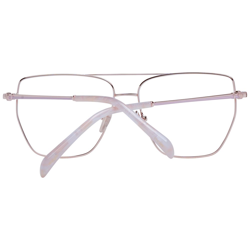 Rose Gold Women Glasses Frame Maje