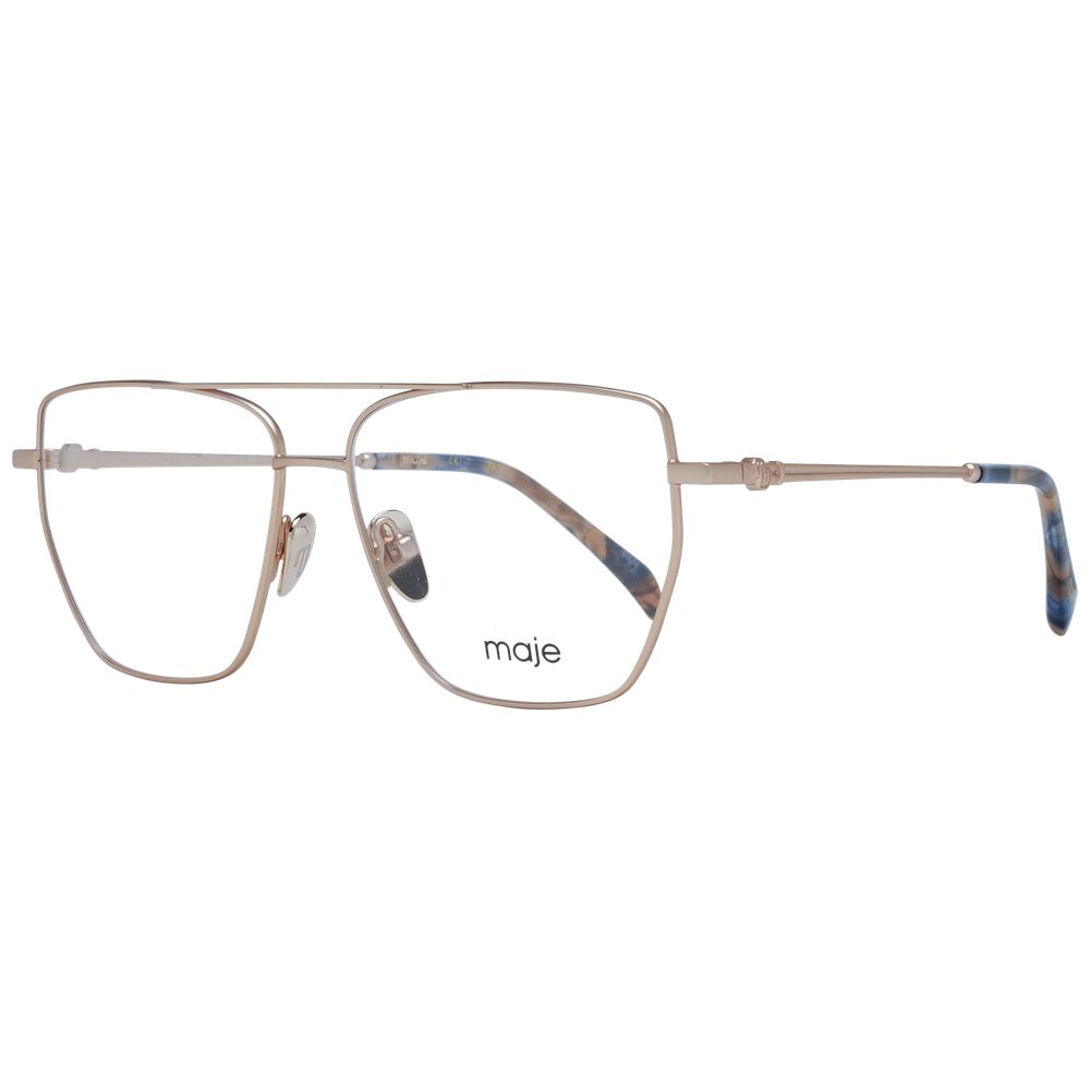 Gold Women Glasses Frame Maje