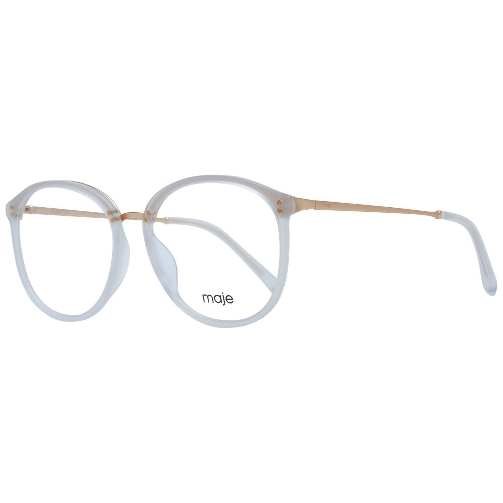White Women Glasses Frame Maje
