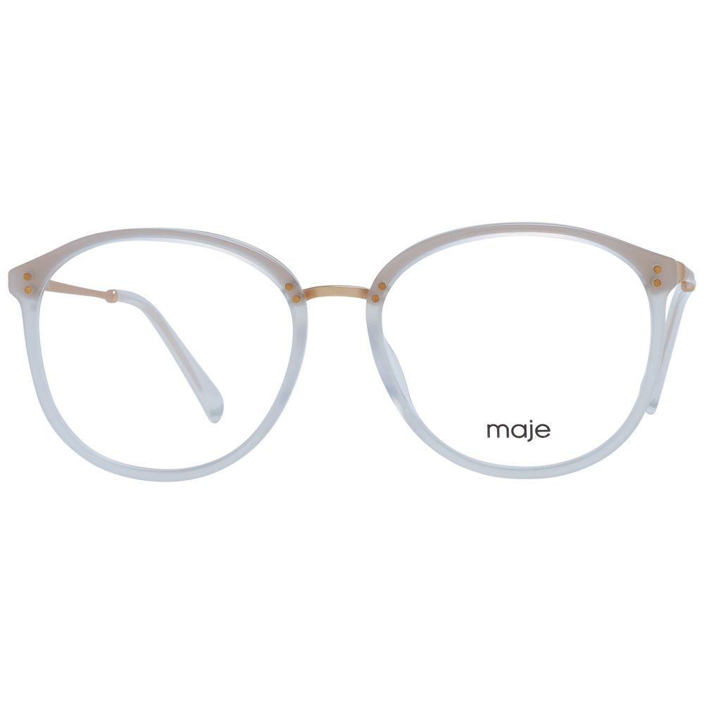 White Women Glasses Frame Maje