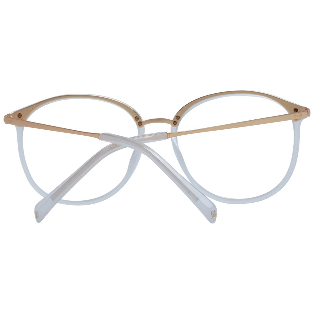 White Women Glasses Frame Maje