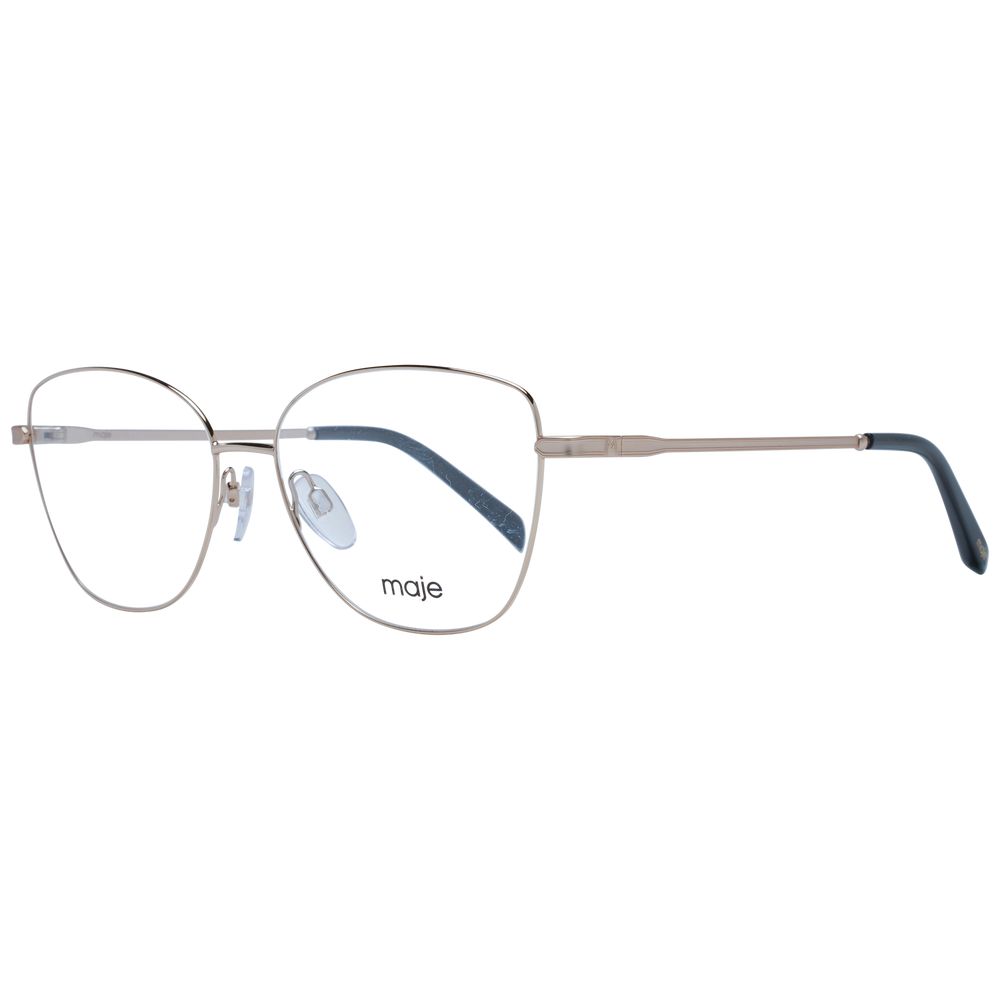 Gold Women Glasses Frame Maje