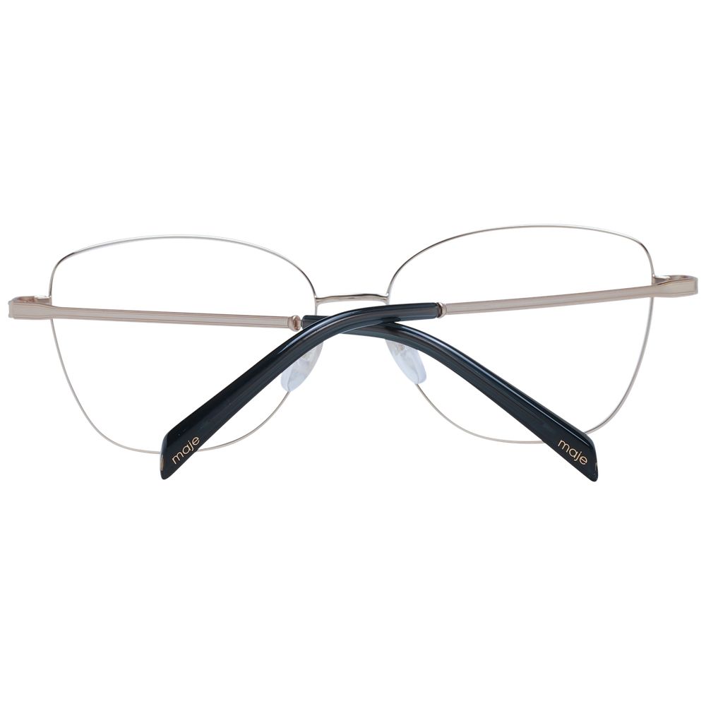 Gold Women Glasses Frame Maje