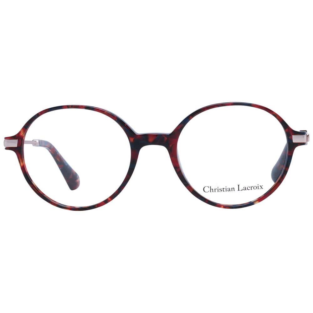 Red Women Glasses Frame Christian Lacroix