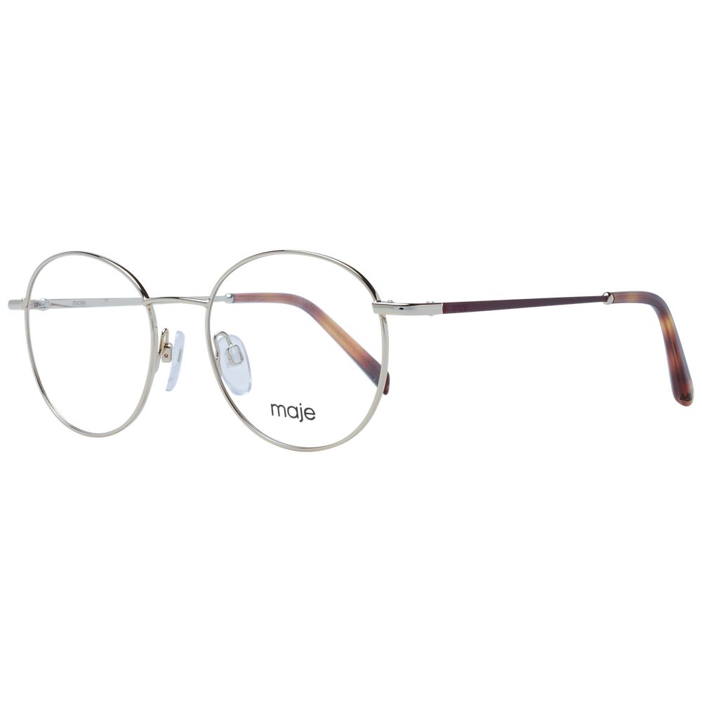 Gold Women Glasses Frame Maje