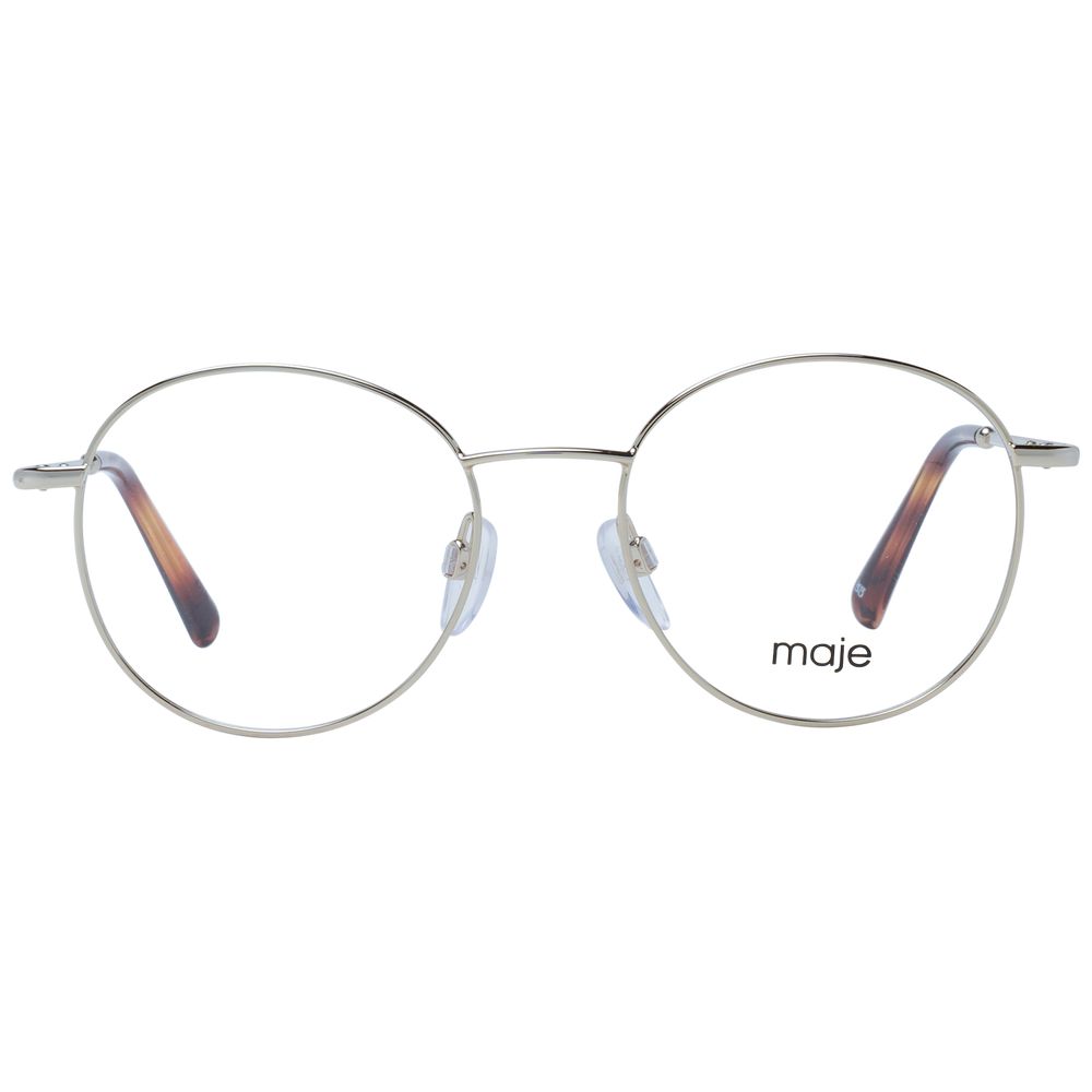 Gold Women Glasses Frame Maje
