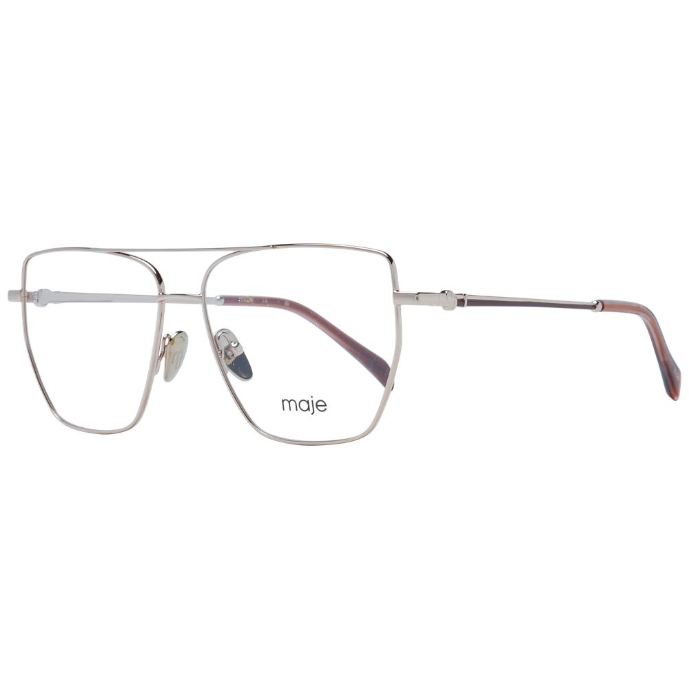 Gold Women Glasses Frame Maje