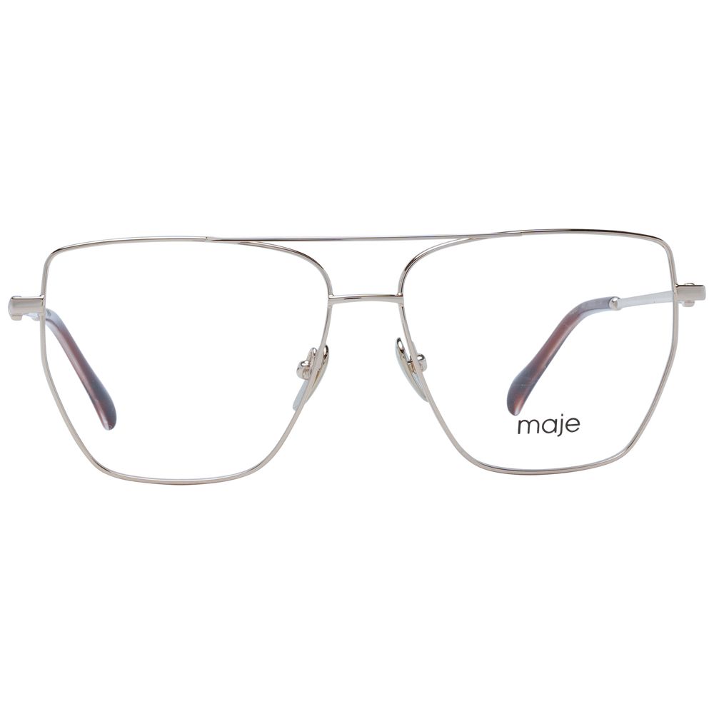Gold Women Glasses Frame Maje
