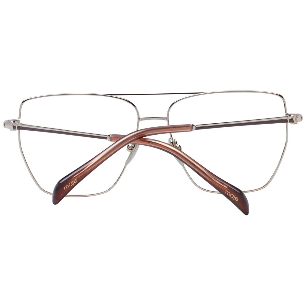 Gold Women Glasses Frame Maje