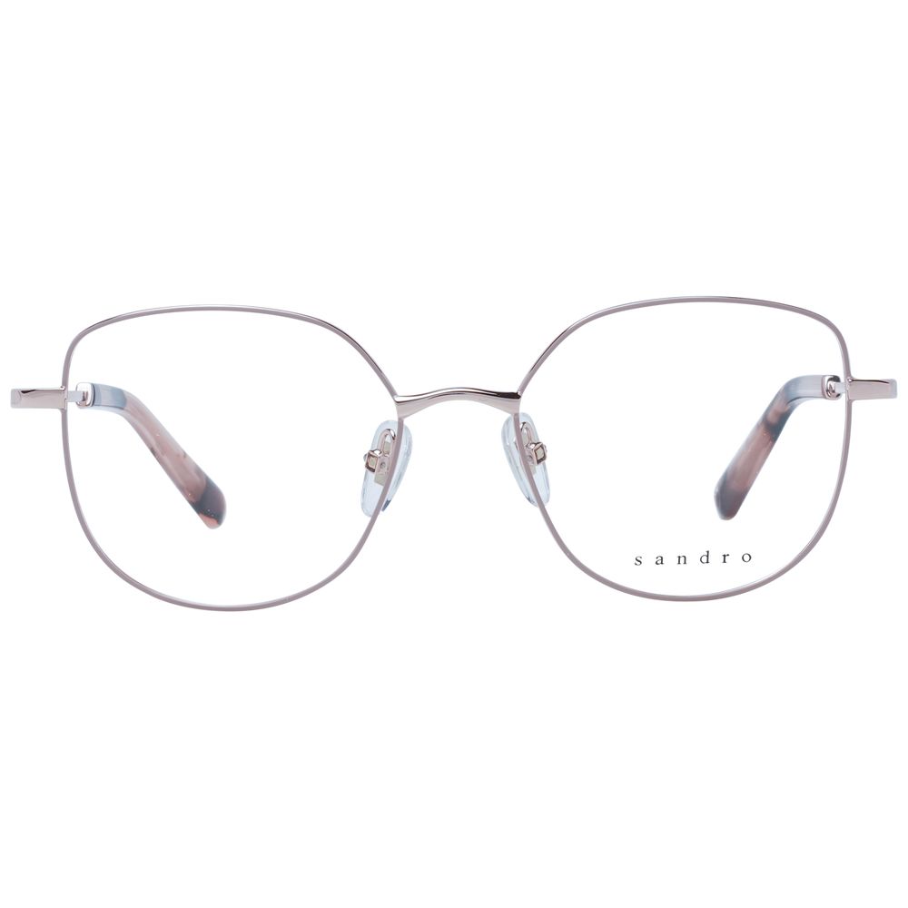 Rose Gold Women Glasses Frame Sandro