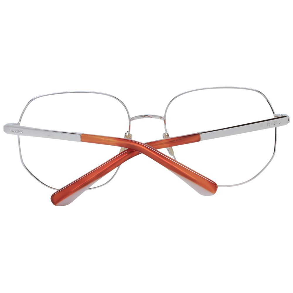 Gold Women Glasses Frame Sandro