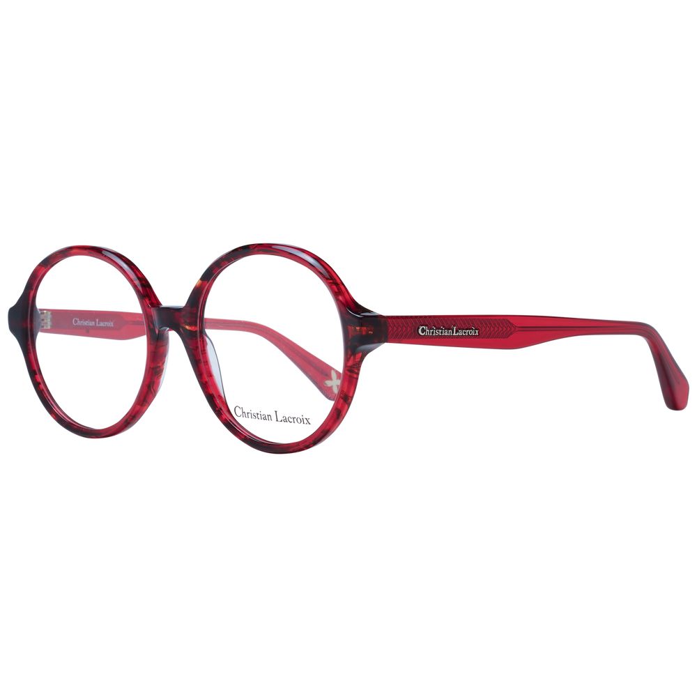 Red Women Glasses Frame Christian Lacroix