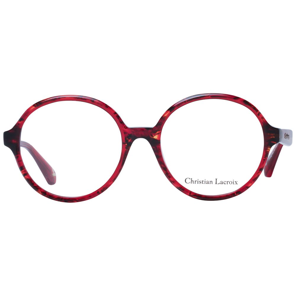 Red Women Glasses Frame Christian Lacroix