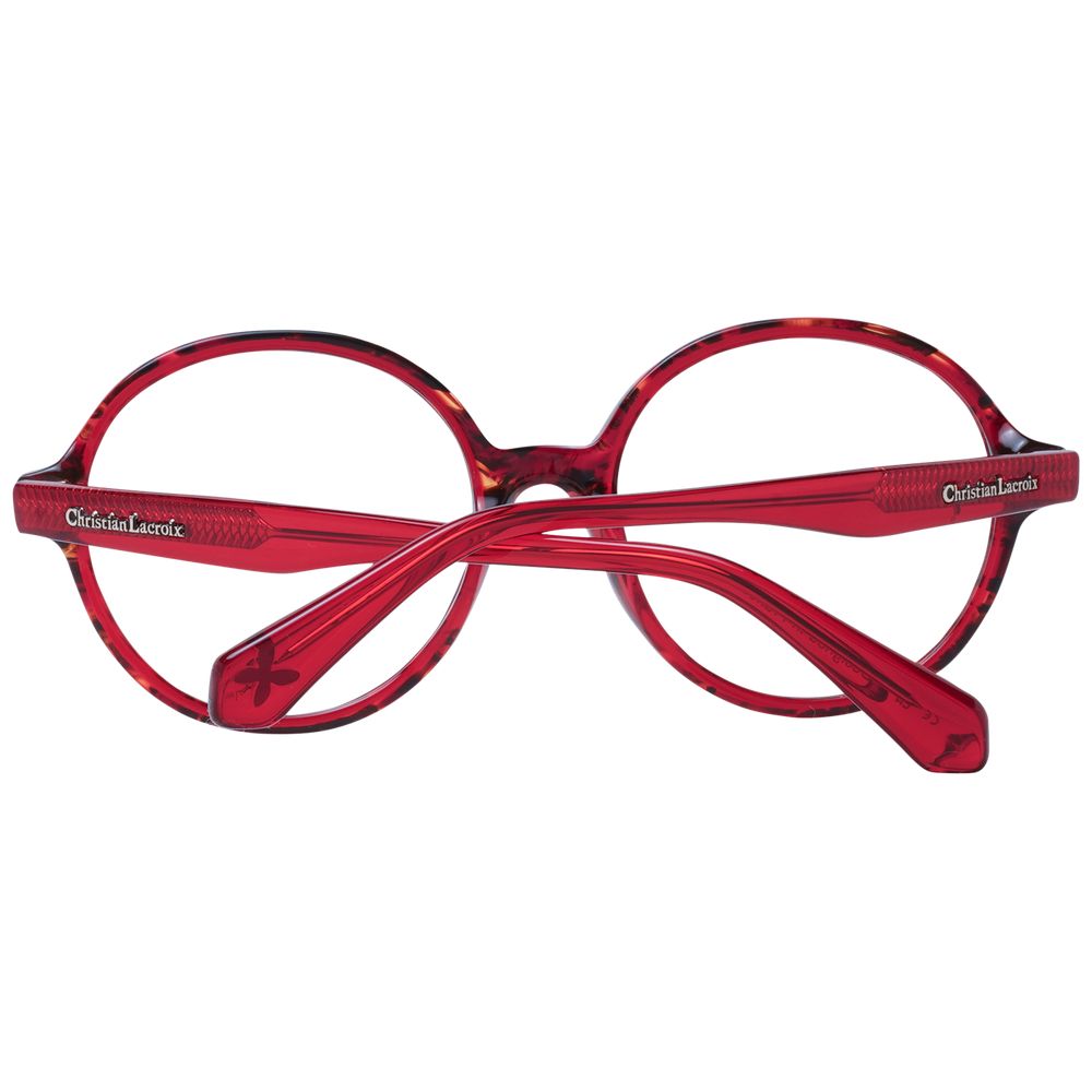 Red Women Glasses Frame Christian Lacroix