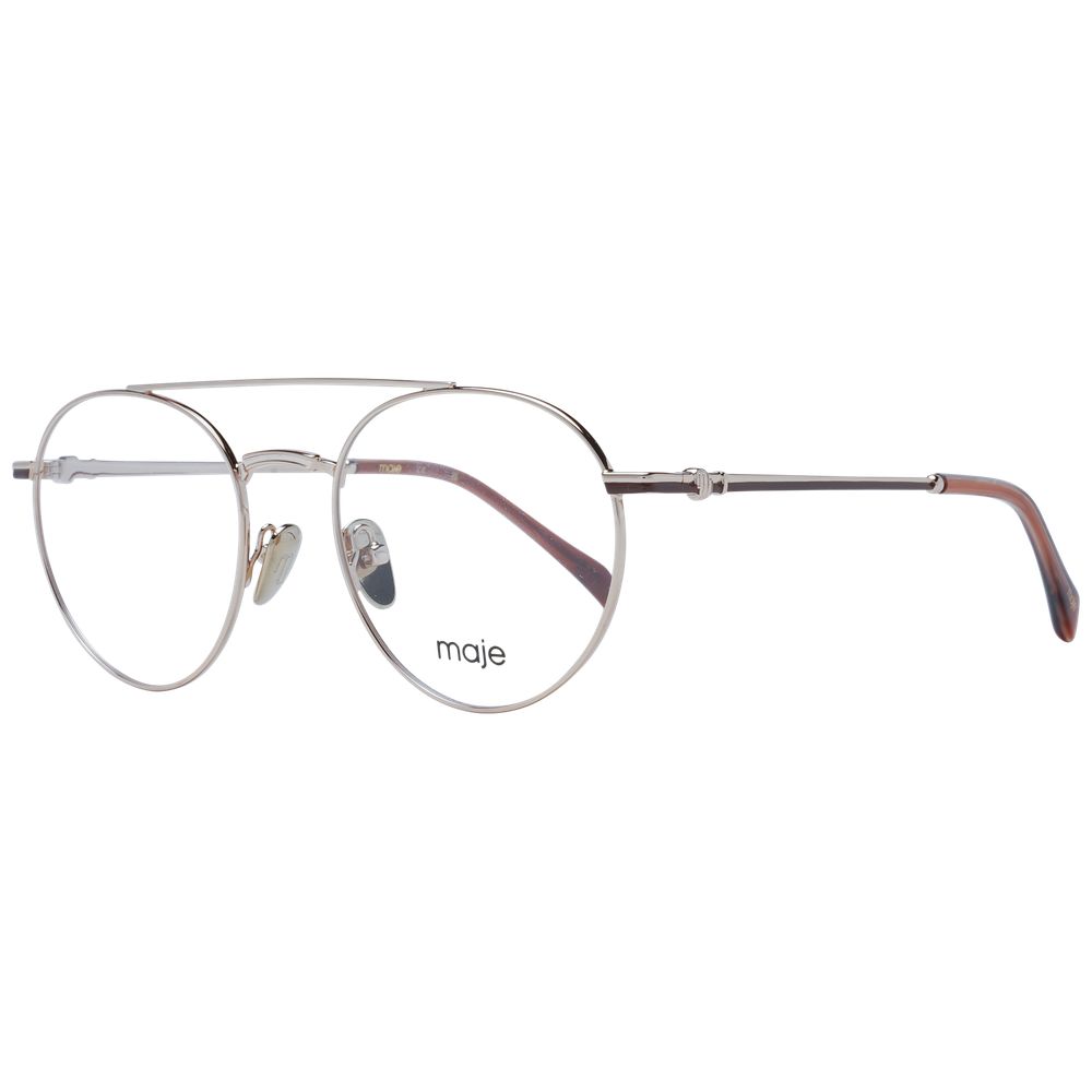 Gold Women Glasses Frame Maje