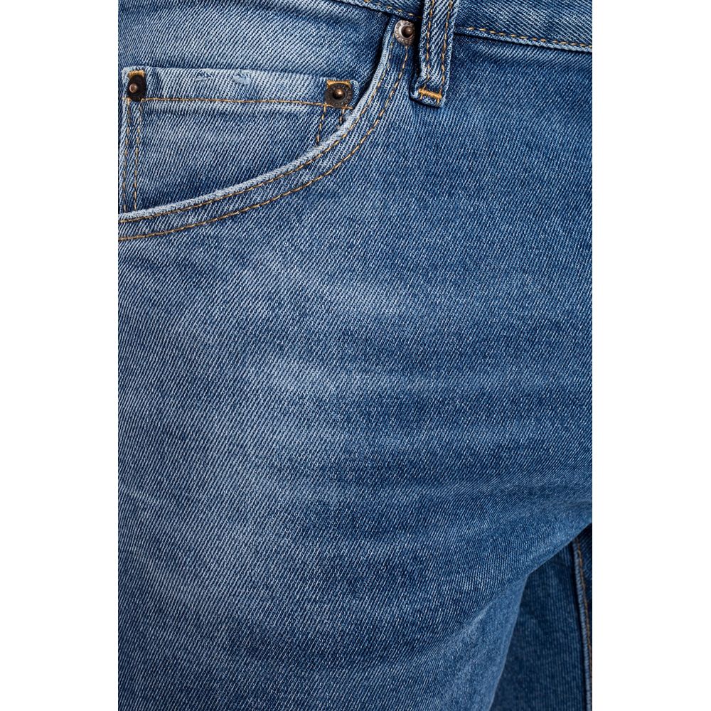 Blue Cotton Men's Distressed Jean Dsquared²