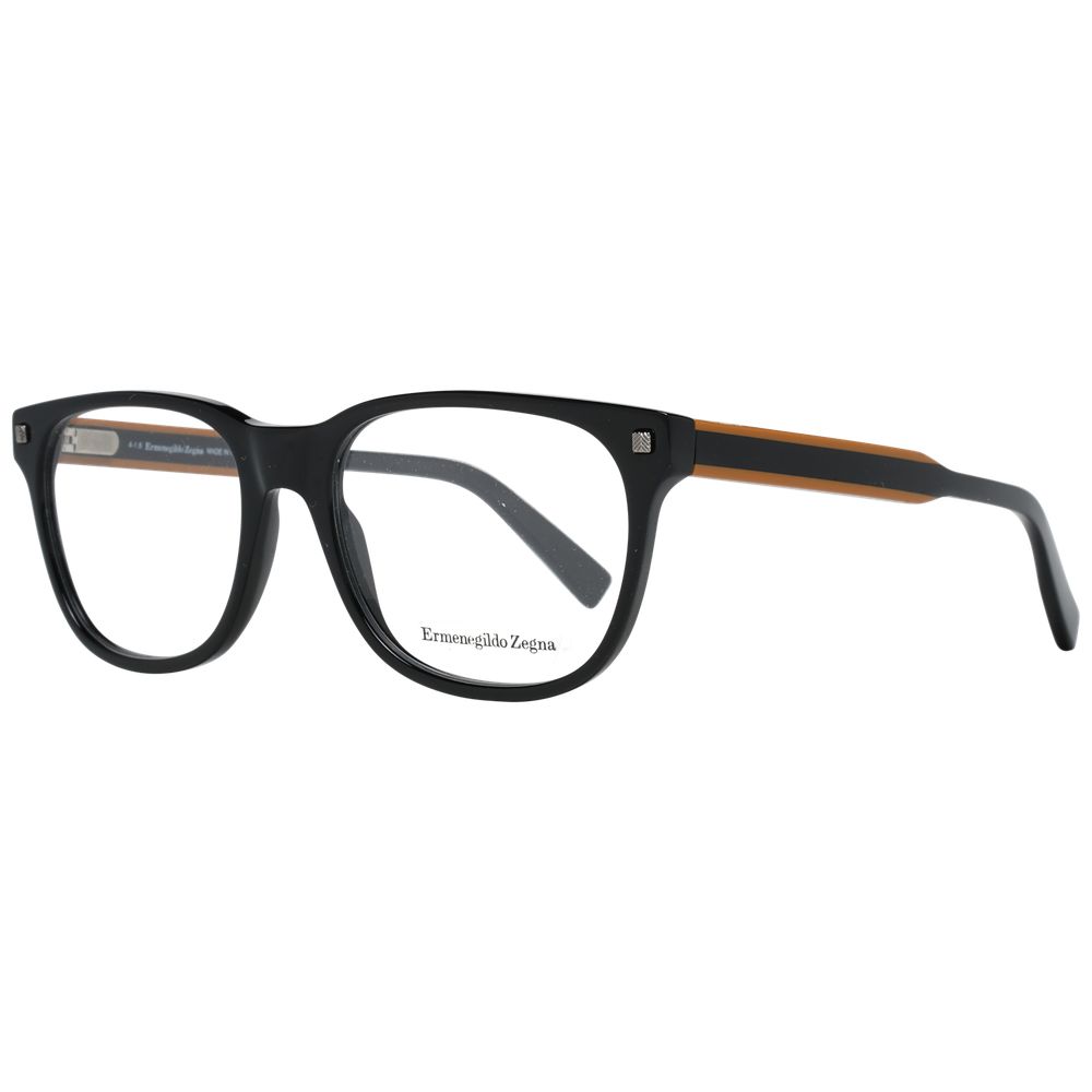 Black Men Glasses Frame Ermenegildo Zegna