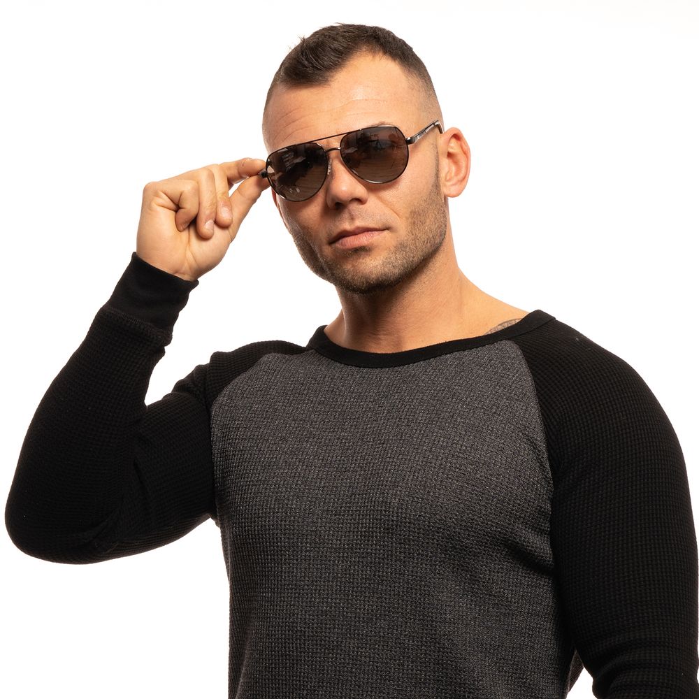 Gray Men Sunglass Guess