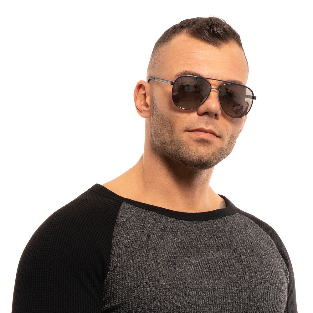 Gray Men Sunglass Guess
