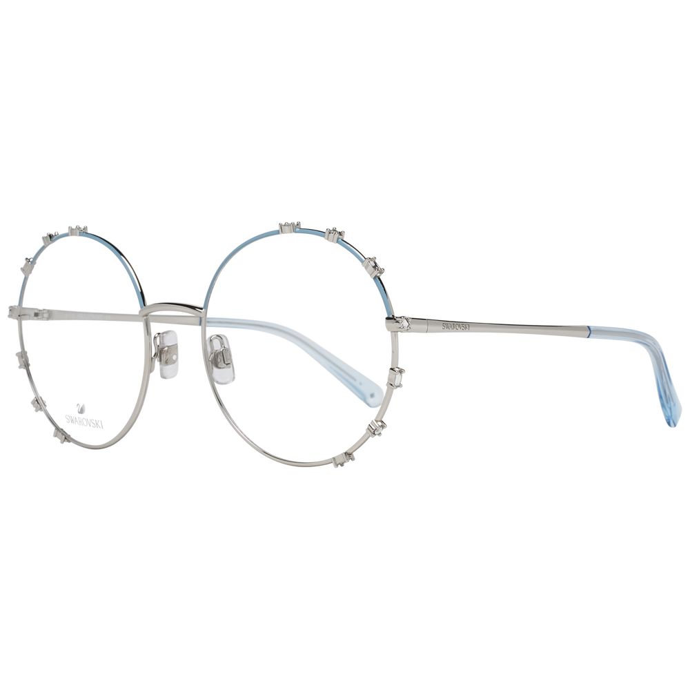 Blue Women Glasses Frame Swarovski