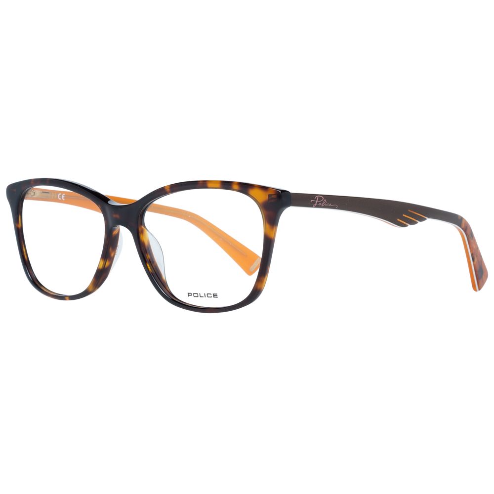 Brown Women Glasses Frame Police