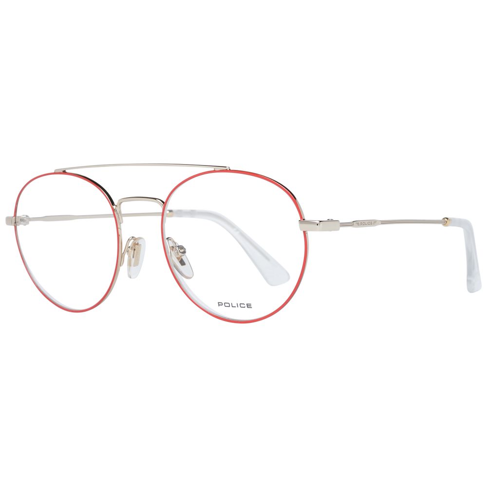 Red Men Glasses Frame Police