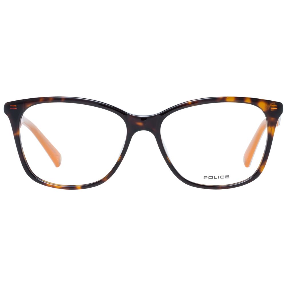 Brown Women Glasses Frame Police