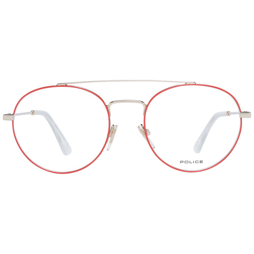 Red Men Glasses Frame Police